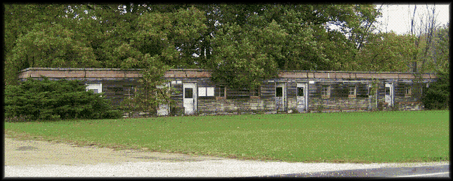 Abandoned motel near Jefferson Iowa
